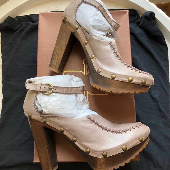 FREE PEOPLE (DULCE) AMSTERDAM CLOG/HEEL (US 9M) - Picture 2 of 8